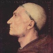 Pietro Perugino, Portrat des Don Baldassarre di Antonio di Angelo